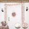 2-Pack 6FT Fall Garland – Artificial Maple Leaf Thanksgiving Decorations for Home, Farmhouse, Porch, Wedding, Table, Mantle, Fireplace, Party & Christmas (Grey White)